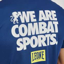 Leone1947 logo wacs T-shirt ABX131 (blue)