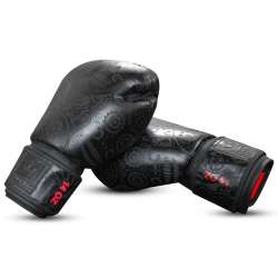 Buddha mexican boxing gloves black matte 2