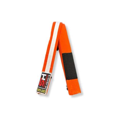 Children's BJJ belt orange/white