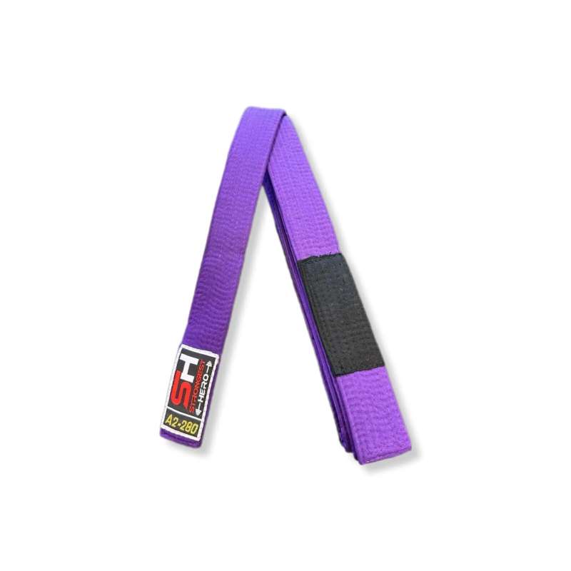 ﻿Purple Brazilian Jiu Jitsu children's belt SH