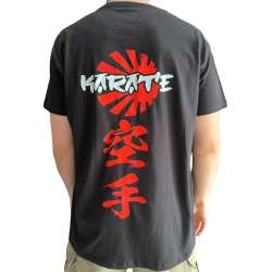 Utuk Fightwear black karate t-shirt
