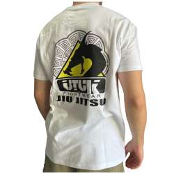 White Utuk Fightwear jiu jitsu t-shirt