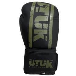 Utuk muay thai gloves military green black 1