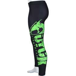 BJJ Utuk Fightwear BJJ leggings black green