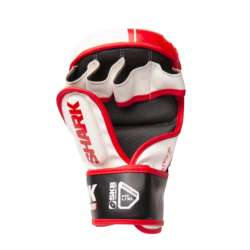 MMA Gloves Shark R1 Red White 1