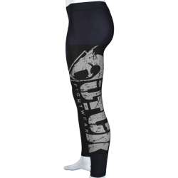 MMA Utuk lycra trousers black silver