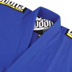 Kimono BJJ infinity Buddha royal blue + white belt 3