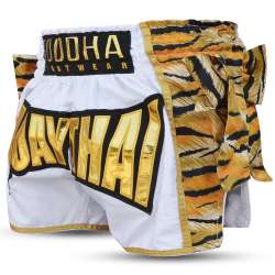 Buddha traditional tiger muay thai shorts 3