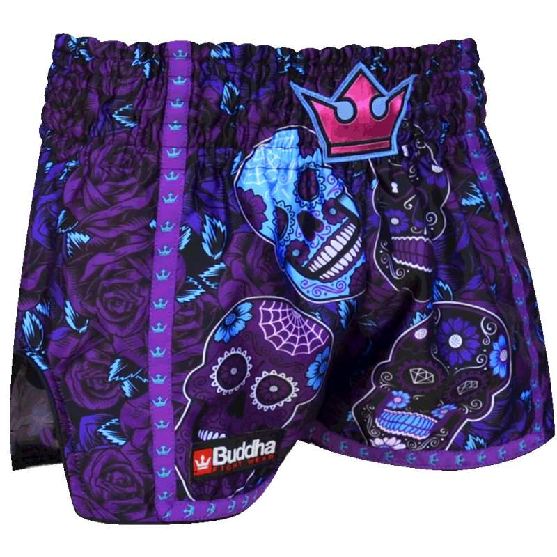 Buddha muay thai mexican boxing shorts