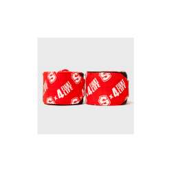 Boxing bandages Shark F4L red 5 metres 3