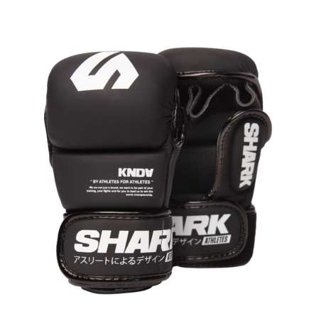 Shark pro combat MMA gloves black