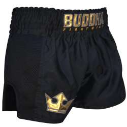 Buddha premium muay thai trousers black