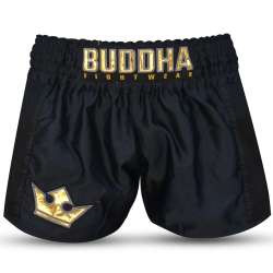 Buddha premium muay thai trousers black 4