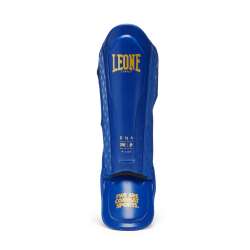 Kick boxing shin guards Leone DNA blue 1