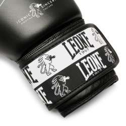 Leone1947 boxing gloves black iconic 4