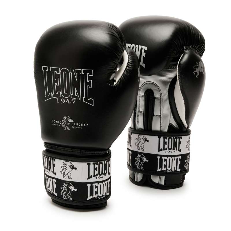 Leone1947 boxing gloves black iconic