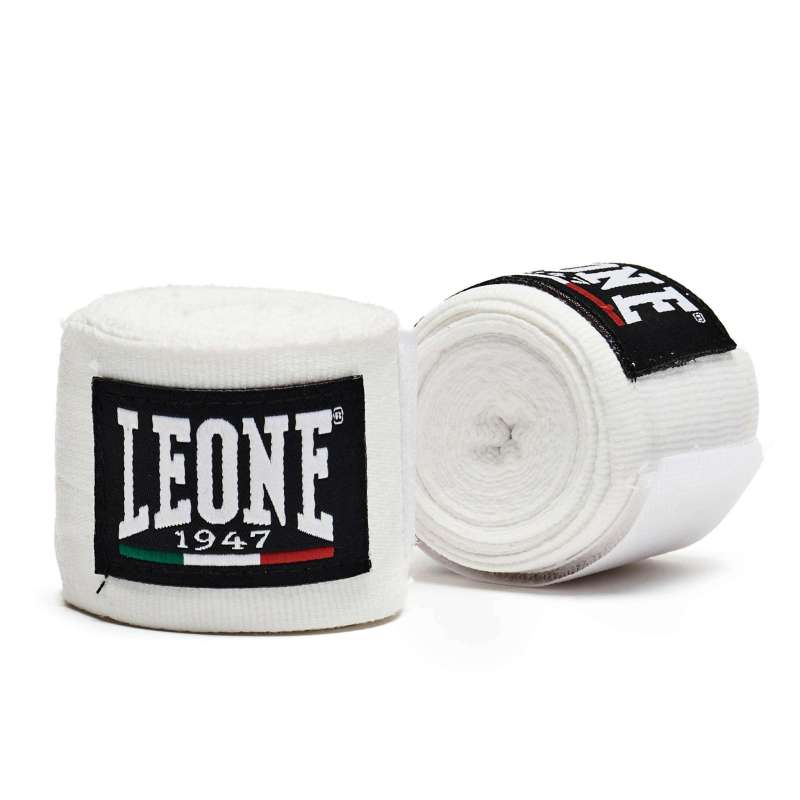 Leone boxing bandages AB705 white