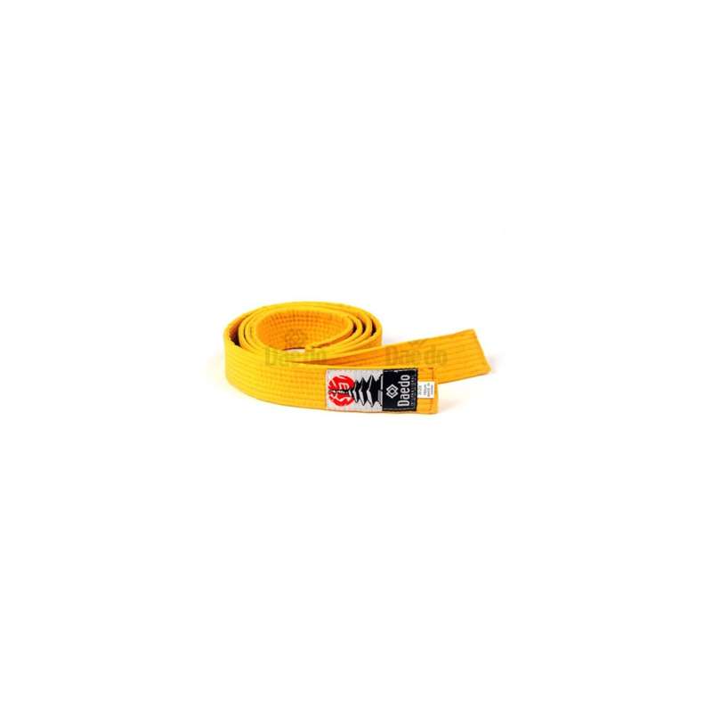 Yellow Daedo martial arts belt