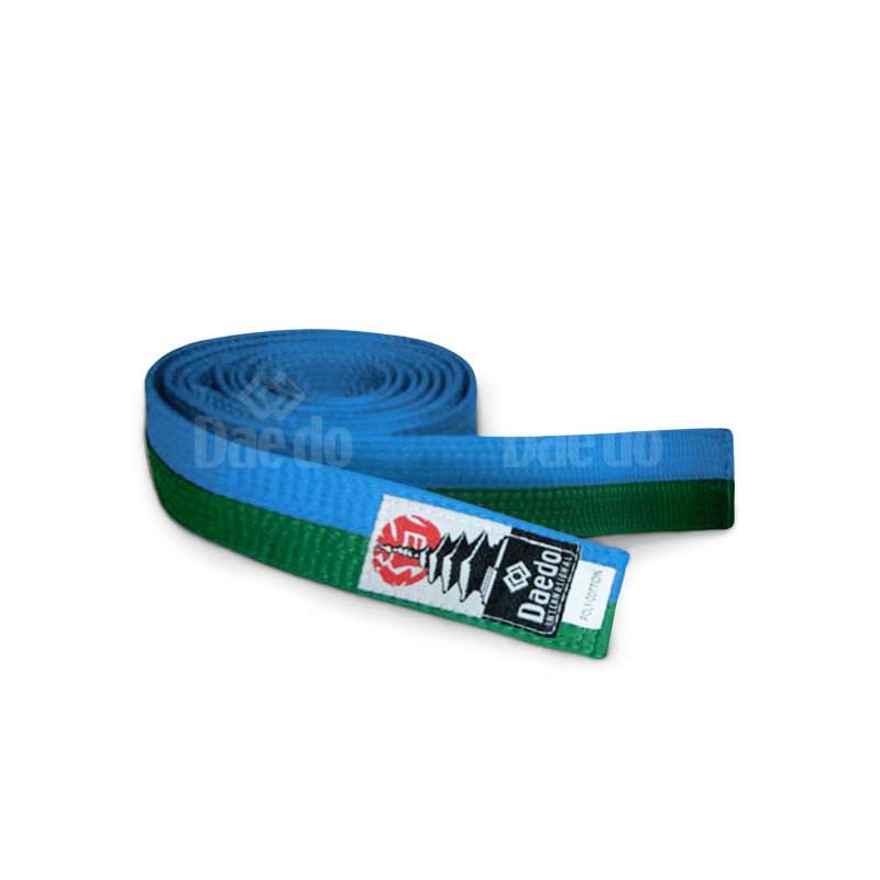 Martial arts belts Daedo green blue