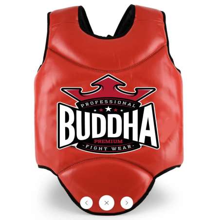 Buddha thailand amateur competition chest protector red