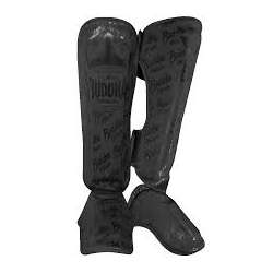 Buddha muay thai shin guards epic (matte black)