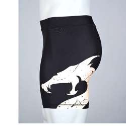 Utuk Black White Grappling MMA Shorts 1