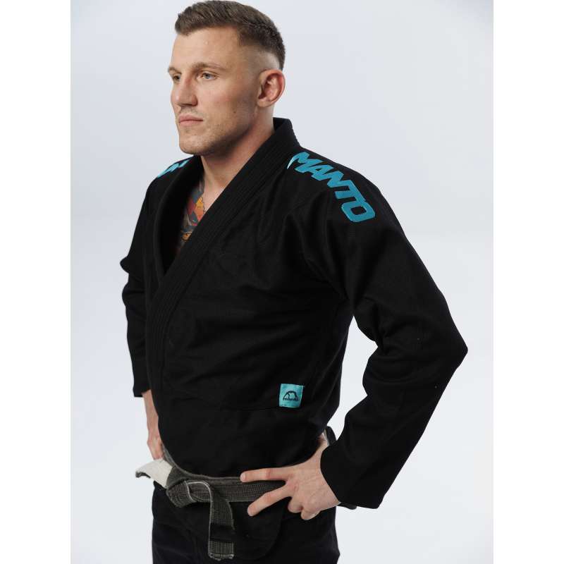 Kimono BJJ Manto X5 turquoise black