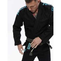 Kimono BJJ Manto X5 turquoise black 4