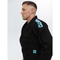 Kimono BJJ Manto X5 turquoise black 6