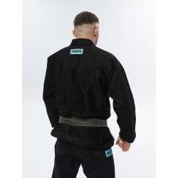 Kimono BJJ Manto X5 turquoise black 7