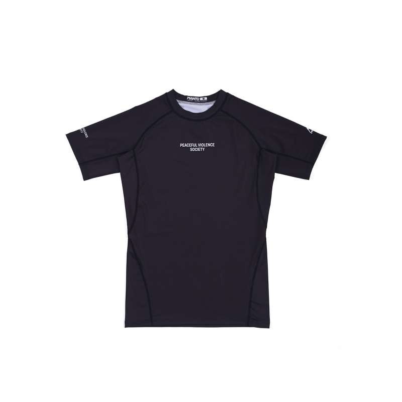 Rashguard society Manto black 1