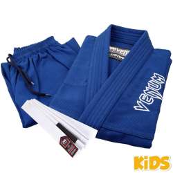 BJJ kimono Venum contender kids blue 2