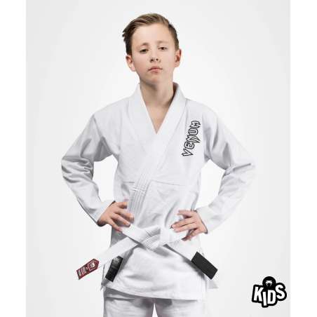 Kimono gi BJJ Venum contender kids white