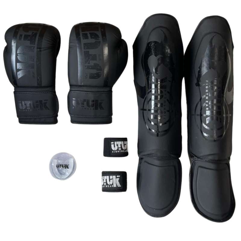 Muay Thai Pack Utuk Hunter Black Black