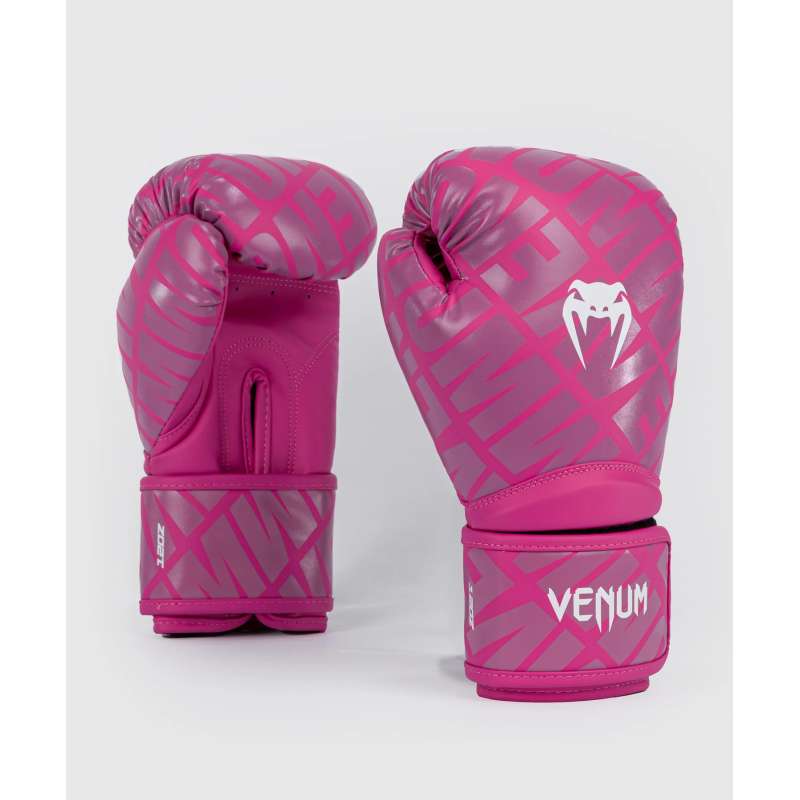 Kick boxing gloves Venum contender 1.5 white pink