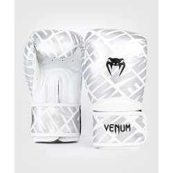 Muay Thai gloves Venum contender 1.5 silver white 1