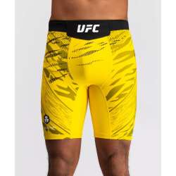 Short vale tudo Venum UFC fusion authentic fight night yellow 3