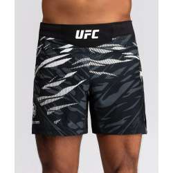 UFC fusion Venum authentic fight night shorts black white 3