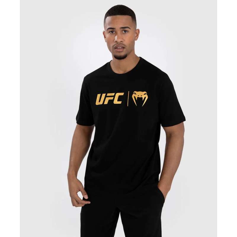 Venum UFC classic t-shirt black gold