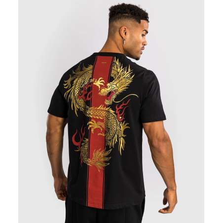 Venum x tekken 8 Marshall Law black red gold t-shirt