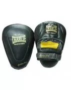 Boxing mitts, clubs and shields