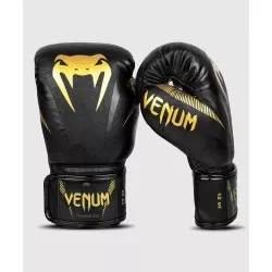 Venum boxing gloves impact black/gold