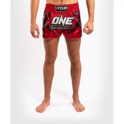Venum X ONE FC Muay Thai Shorts (Red)