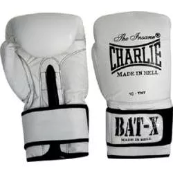 Charlie Bat-X boxing gloves white