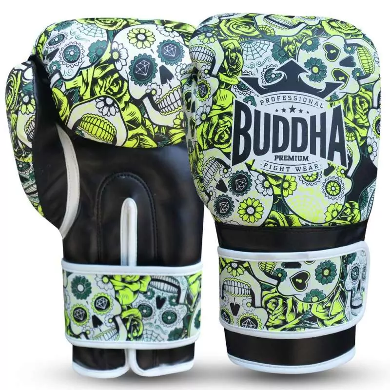 Buddha muay thai gloves mexican (yellow)