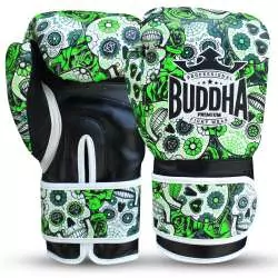 Buddha kick boxing gloves mexican (green)