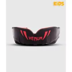 Venum kids boxing mouthguard challenger (black/red)