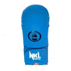 NKL karate gloves blue (without thumb)