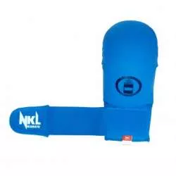 NKL karate gloves blue (without thumb) 1