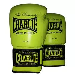 Charlie Fluor Lima boxing gloves